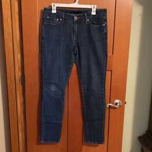 Levi’s 545 Skinny Jeans, size 10, Dark Wash, EUC
